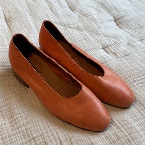Jeffrey Campbell Brown Leather Flats